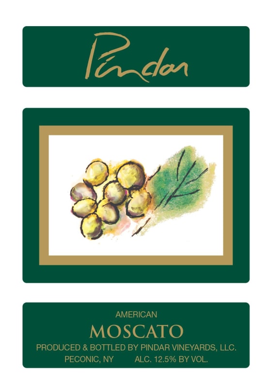 Pindar Moscato 2014 Front Label