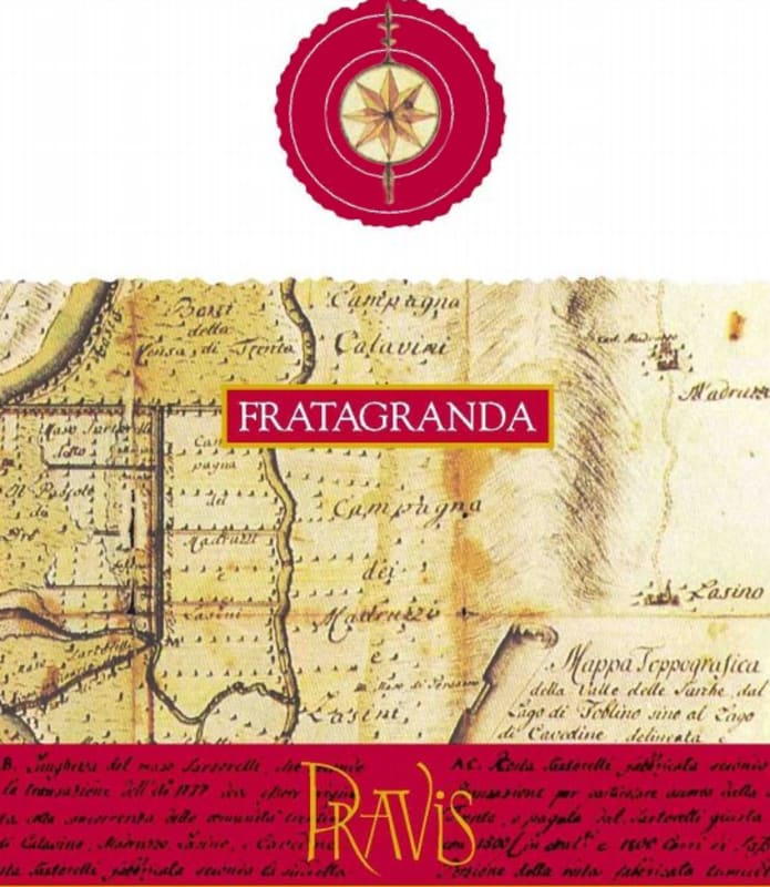 Pravis Fratagranda 2011 Front Label