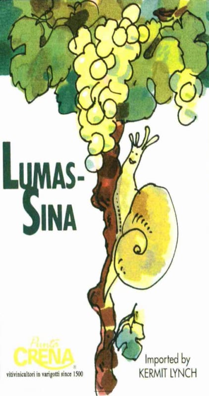 Punta Crena Colline Savonesi Lumassina 2012 Front Label