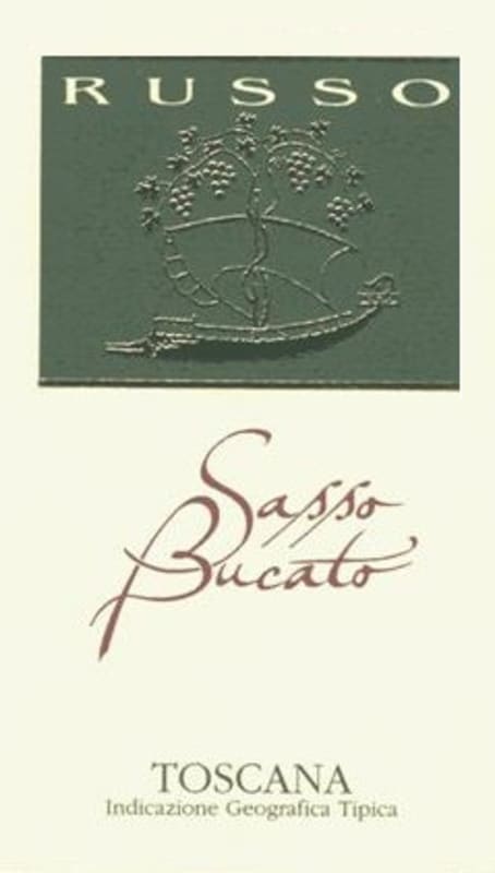 Azienda Agricola Russo Toscana Sasso Bucato 2013 Front Label