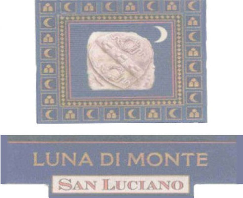 Azienda Agricola San Luciano Valdichiana Luna di Monte 2014 Front Label