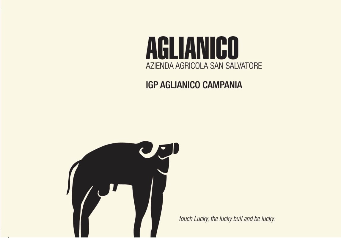 San Salvatore Campania Aglianico 2014 Front Label