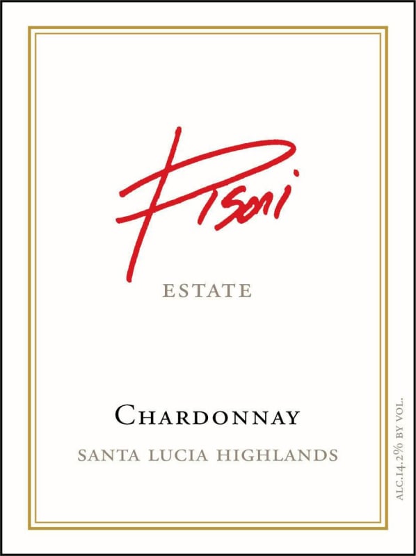 Pisoni Vineyards Estate Chardonnay 2013 Front Label