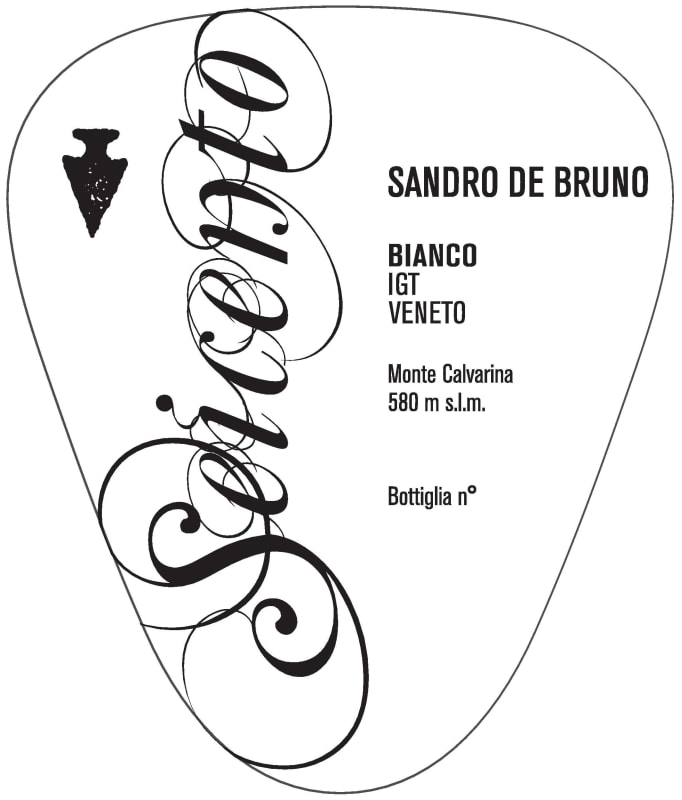 Azienda Agricola Sandro de Bruno Veneto Seicento Bianco 2010 Front Label