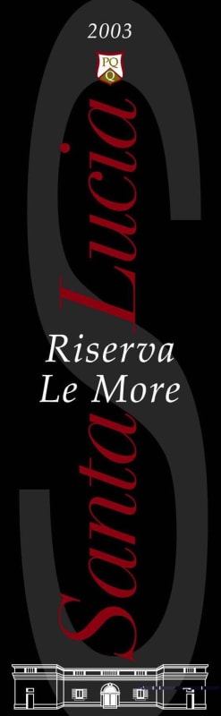 Santa Lucia Castel del Monte Le More Riserva 2003 Front Label