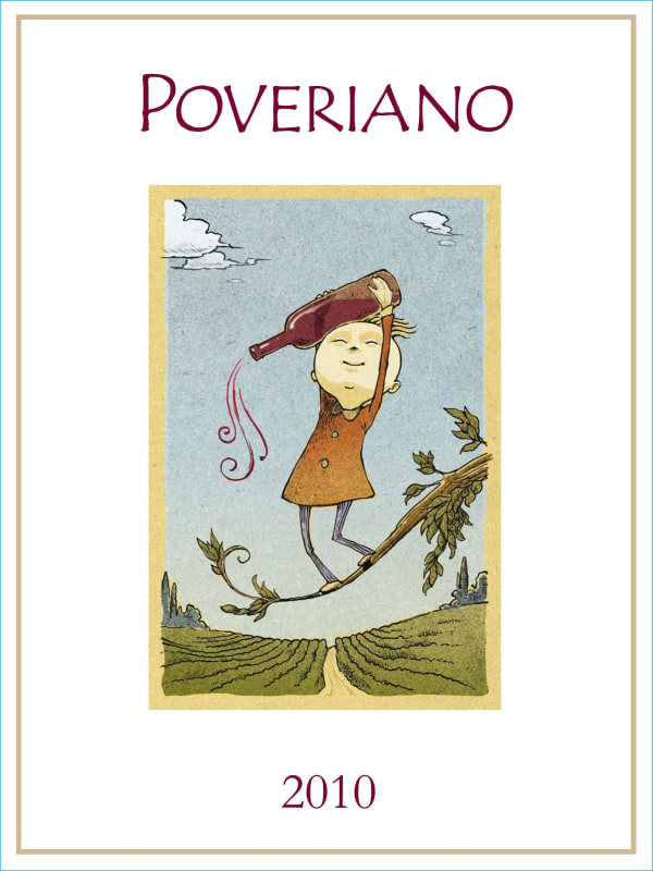 Selvagrossa Marche Poveriano Rosso 2010 Front Label
