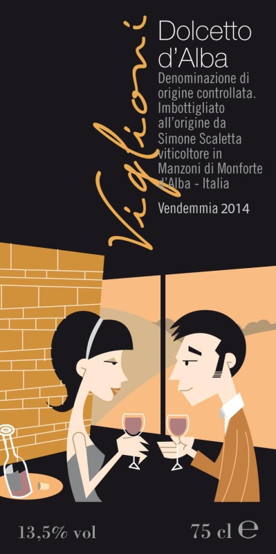 Simone Scaletta Viglioni 2014 Front Label
