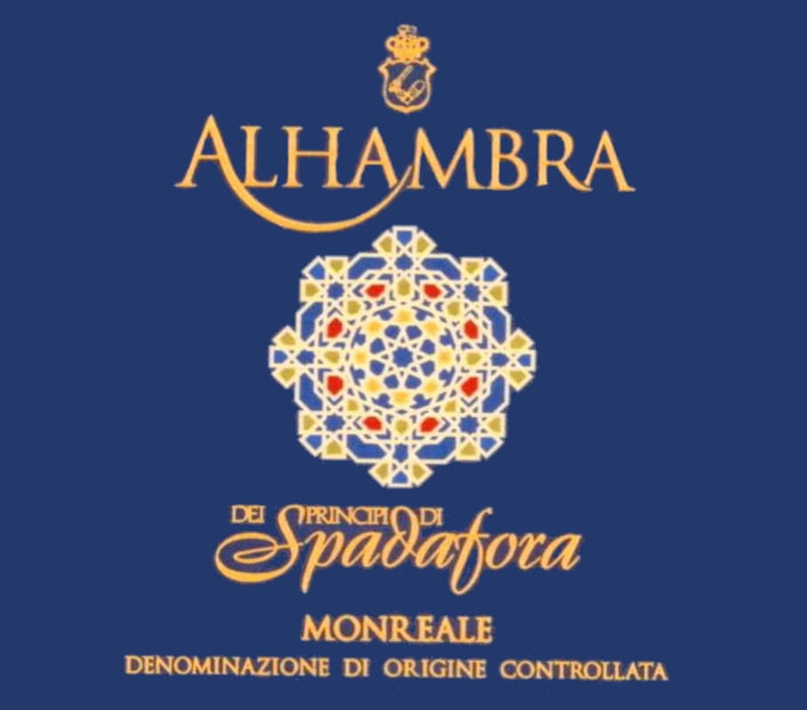 Azienda Agricola Spadafora Francesco Monreale Alhambra Bianco 2014 Front Label