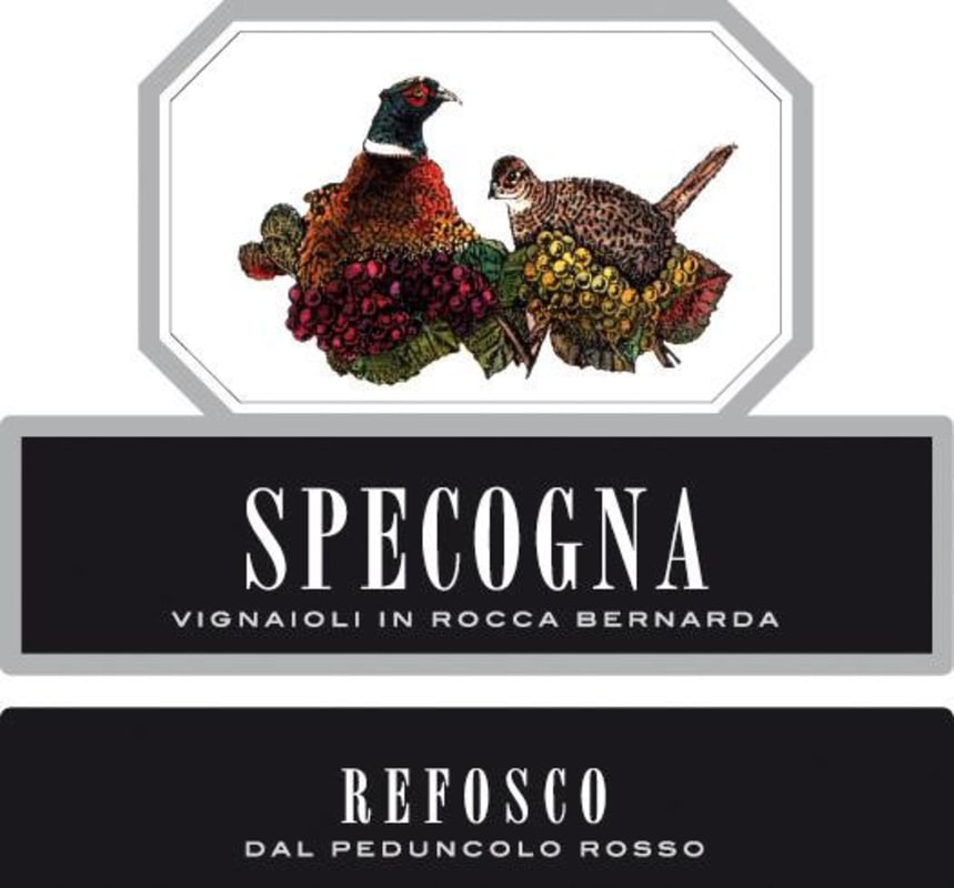 Azienda Agricola Specogna Refosco dal Peduncolo Rosso 2014 Front Label