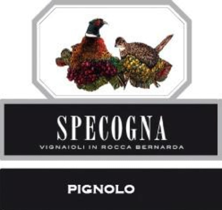 Azienda Agricola Specogna Pignolo 2008 Front Label