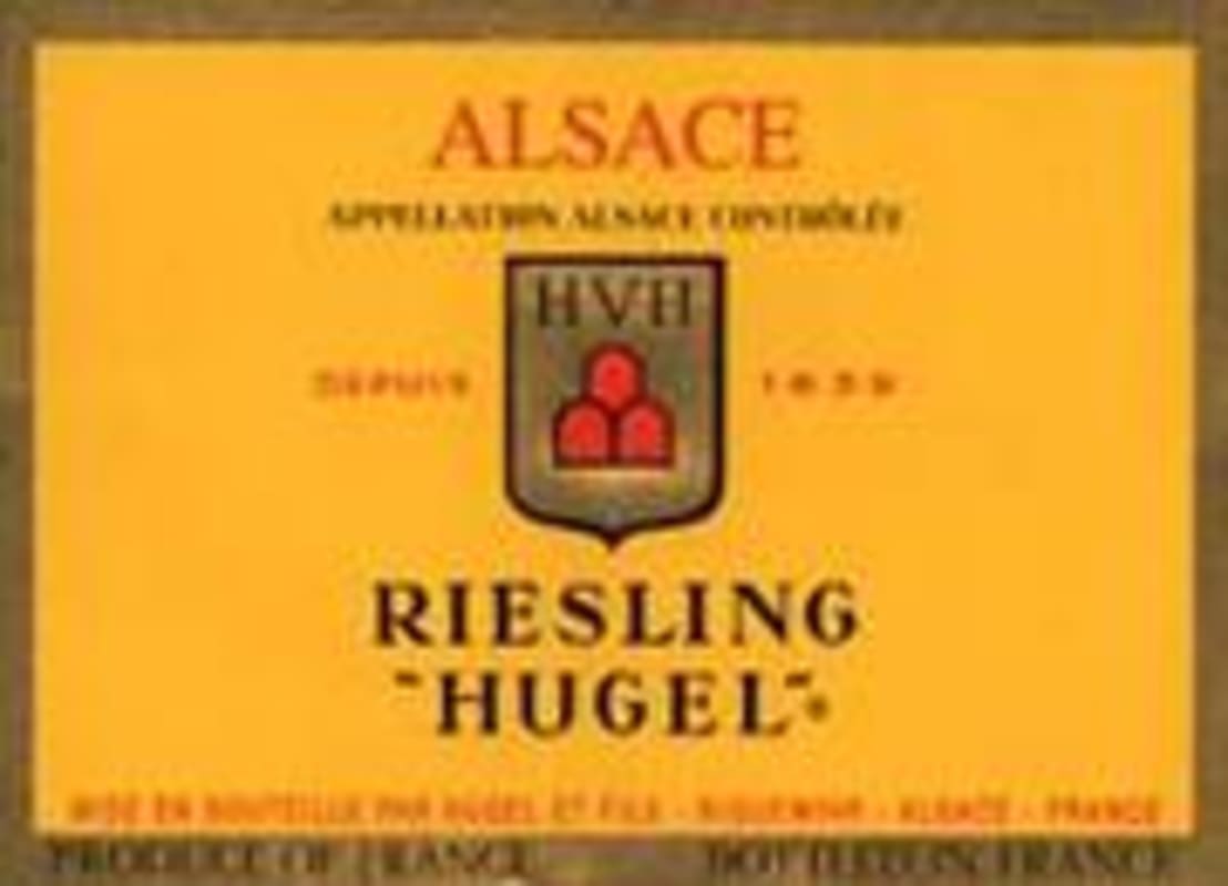 Hugel Riesling (half-bottle) 1997 Front Label
