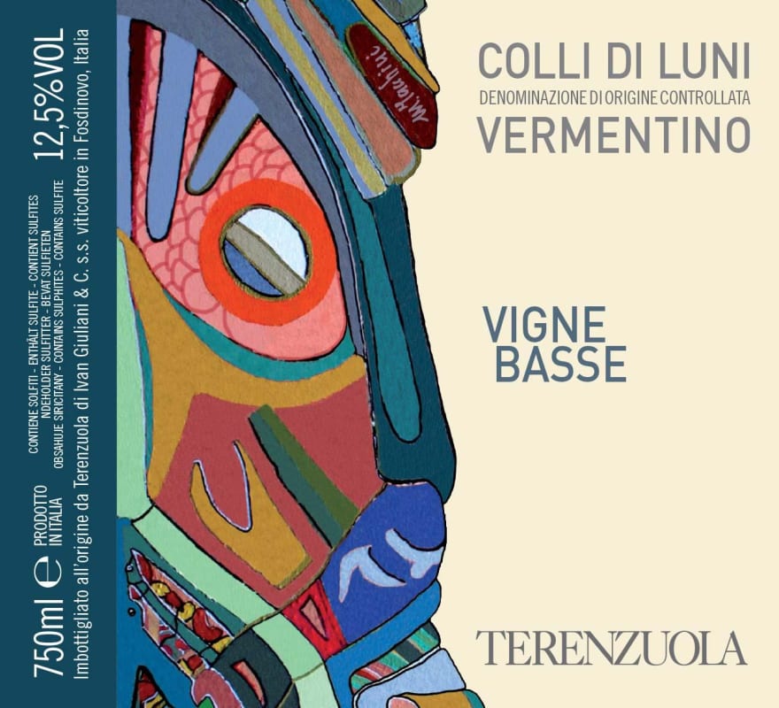 Terenzuola Colli di Luni Vigne Basse Vermentino 2015 Front Label