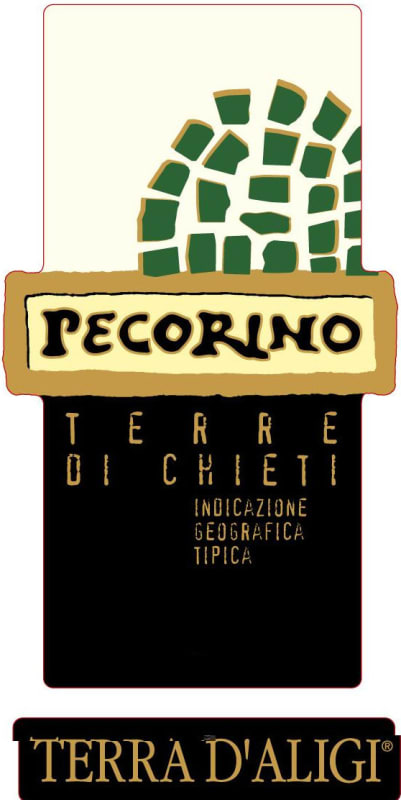 Terra d'Aligi Terre di Chieti Pecorino 2015 Front Label
