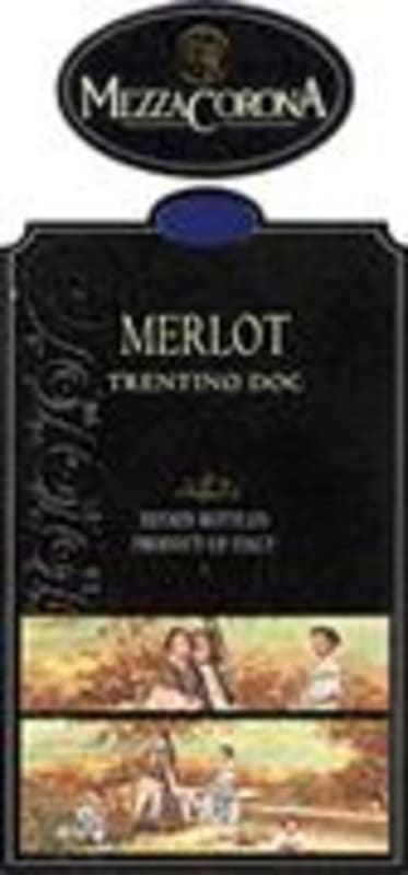 Mezzacorona Merlot (1.5 L) 1998 Front Label