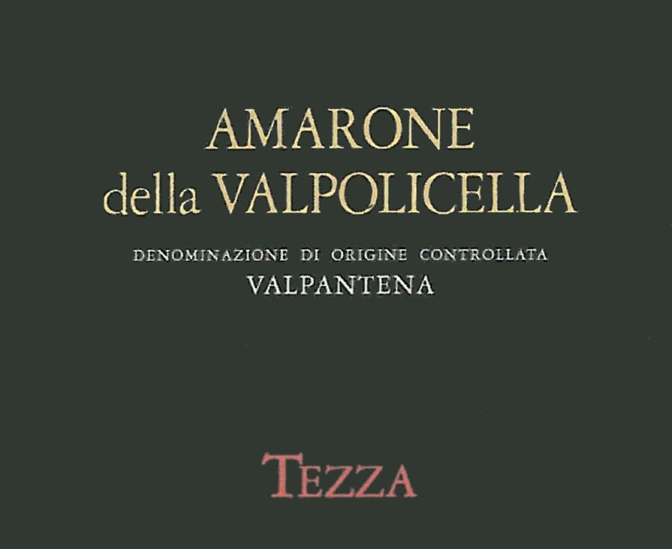 Azienda Agricola Tezza Amarone della Valpolicella Valpantena 2009 Front Label