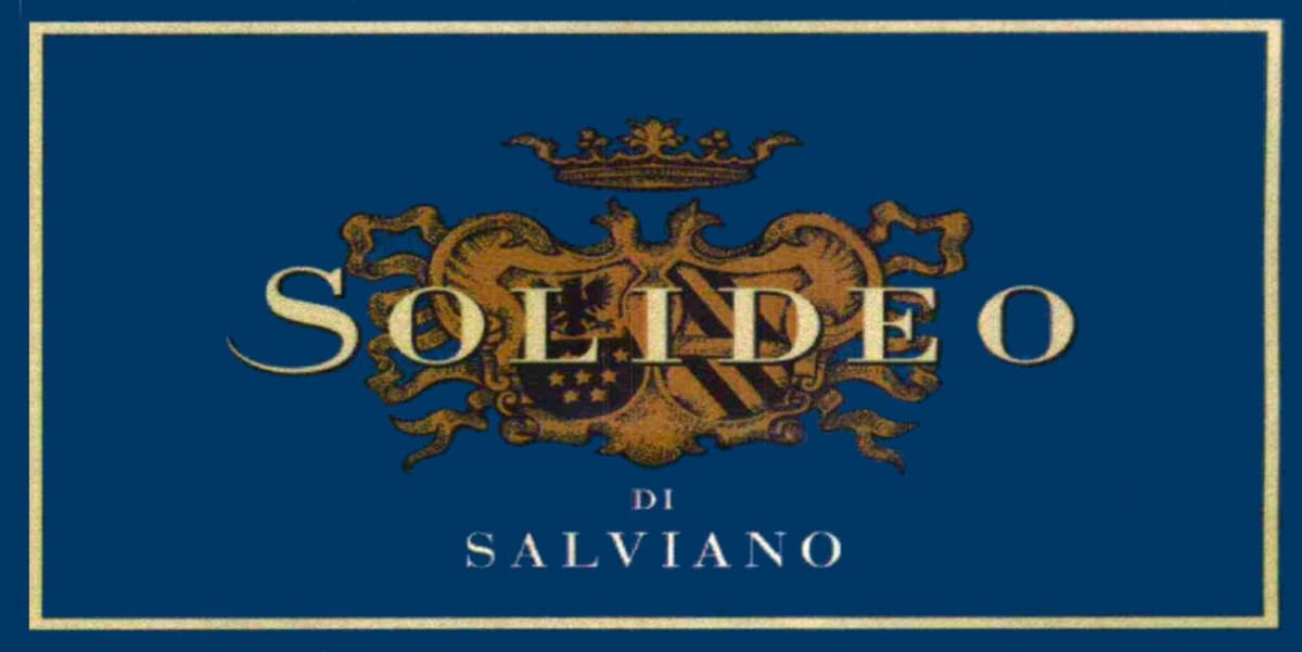 Azienda Agricola Titignano Lago di CorbaraSalviano Solideo Rosso 2001 Front Label