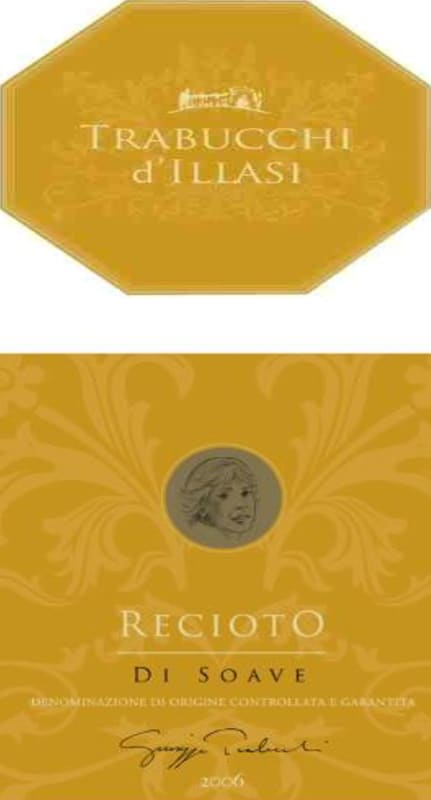 Azienda Agricola Trabucchi d'Illasi Recioto di Soave 2006 Front Label