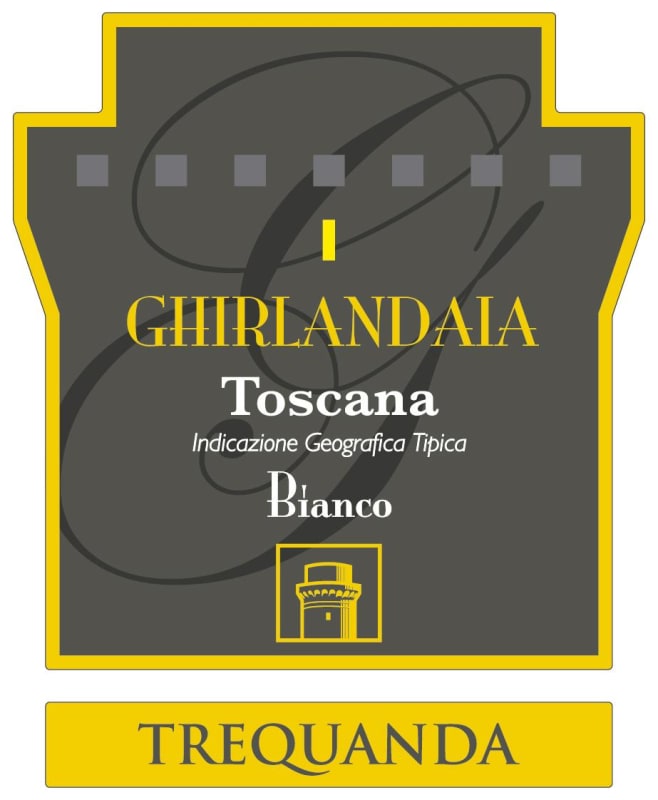 Azienda Agricola Trequanda Toscana Ghirlandaia Bianco 2015 Front Label