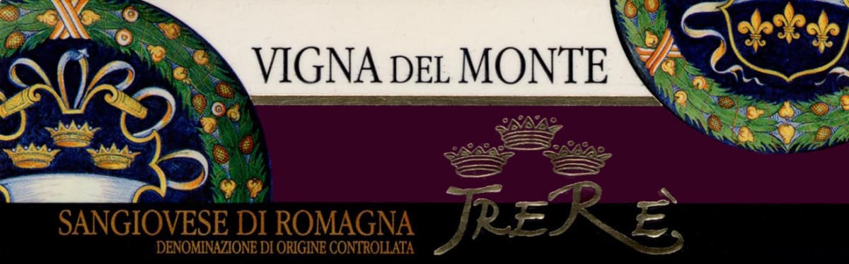 Azienda Agricola Trere Sangiovese di Romagna Vigna del Monte 2007 Front Label