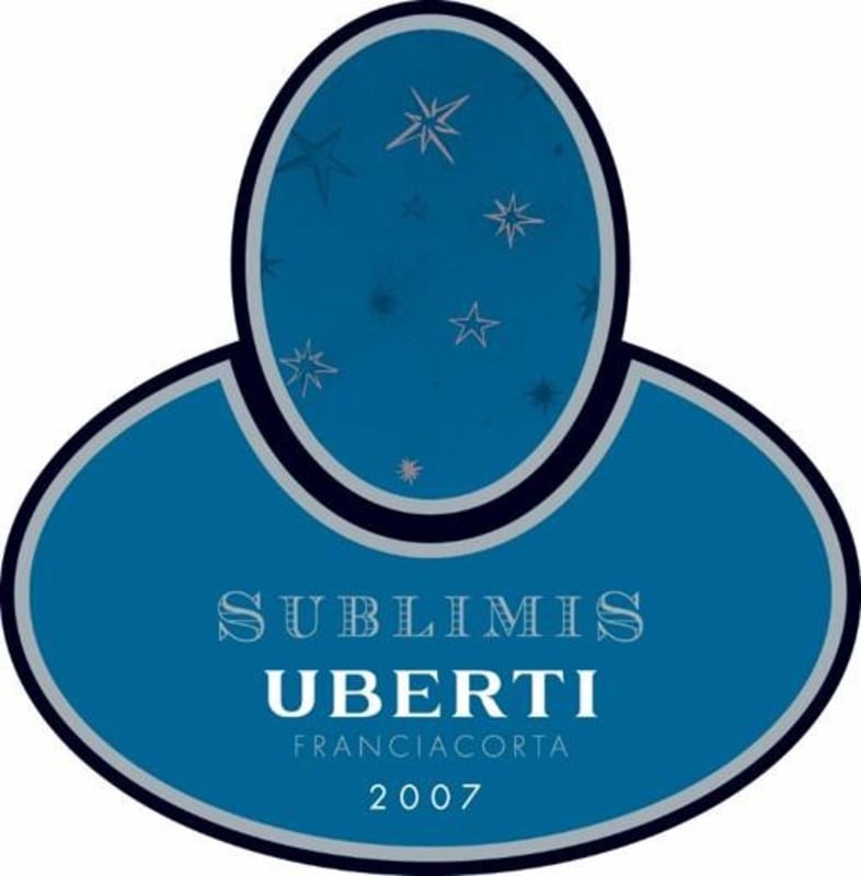 Azienda Agricola Uberti Sublimis Franciacorta Riserva 2007 Front Label