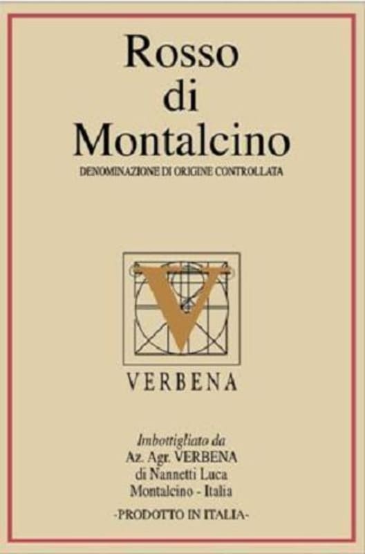 Verbena Rosso di Montalcino 2007 Front Label