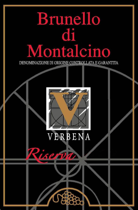 Verbena Brunello di Montalcino Riserva 2006 Front Label