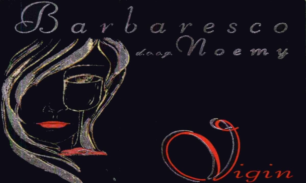 Azienda Agricola Vigin Barbaresco Noemy 2008 Front Label