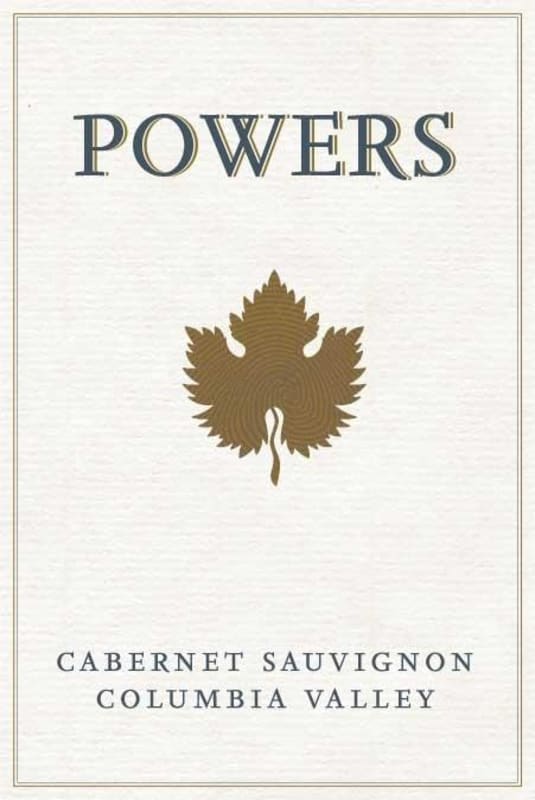 Powers Cabernet Sauvignon 2012 Front Label