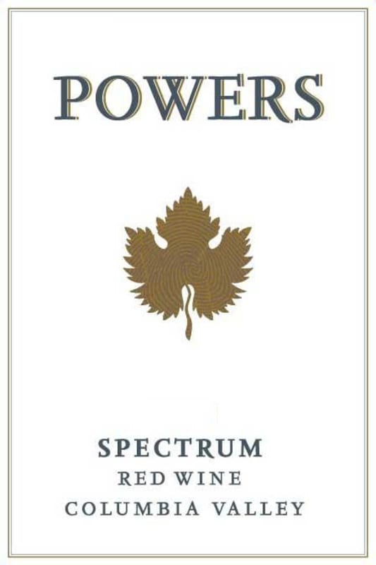 Powers Spectrum Red 2013 Front Label