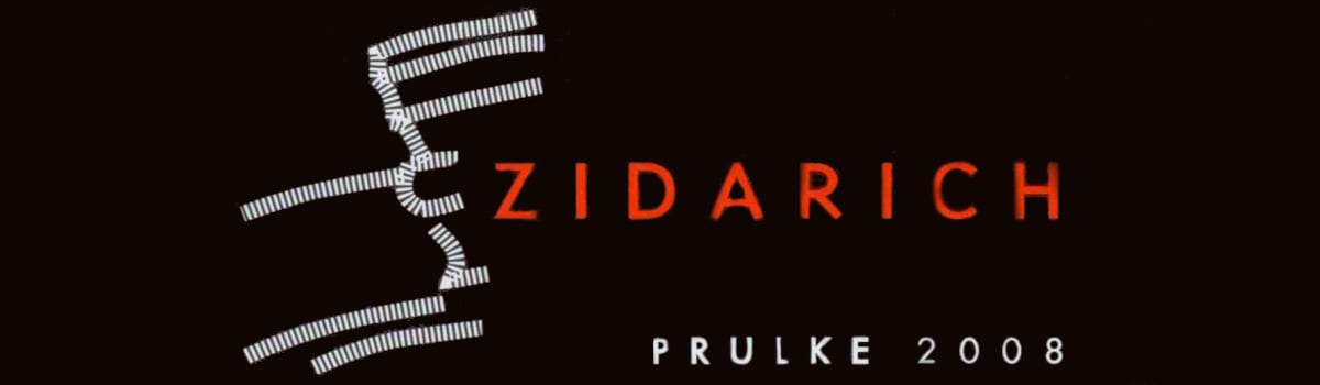 Zidarich Prulke Bianco 2008 Front Label