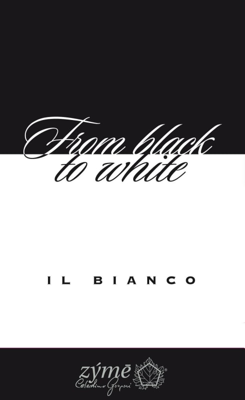 Azienda Agricola Zyme From Black To White Il Bianco 2013 Front Label