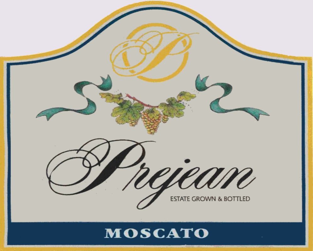 Prejean Prejean Moscato 2012 Front Label