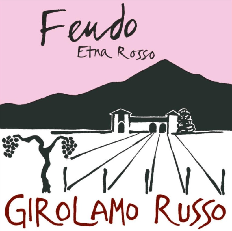 Girolamo Russo Etna Feudo Rosso 2012 Front Label