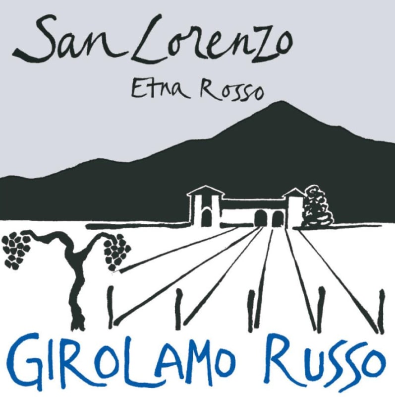 Girolamo Russo Etna San Lorenzo Rosso 2012 Front Label