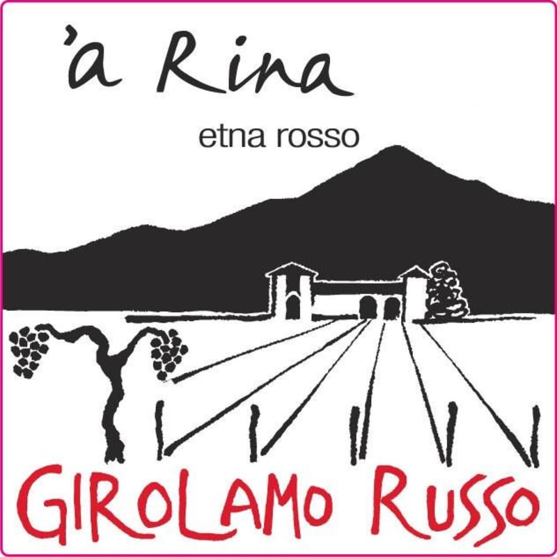 Girolamo Russo Etna a Rina Rosso 2008 Front Label