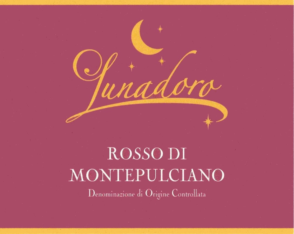 Azienda La Bandita e Lunadoro Rosso di Montepulciano 2012 Front Label