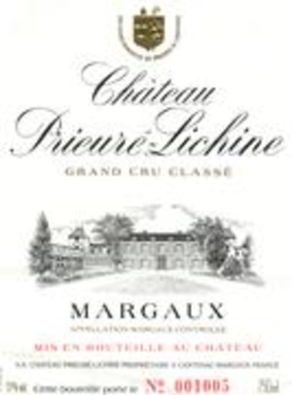 Chateau Prieure-Lichine 1997 Front Label