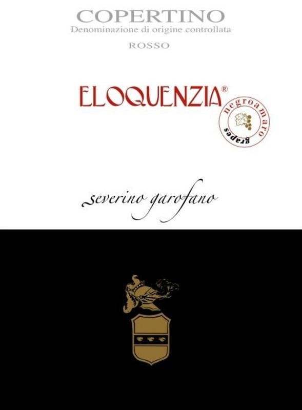 Azienda Monaci Copertino Eloquenzia 2010 Front Label