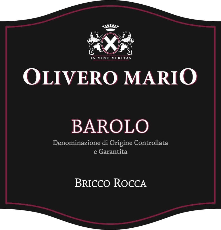 Olivero Mario Barolo Bricco Rocca 2012 Front Label