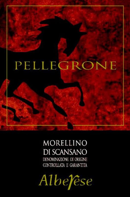 Azienda Regionale Agricola di Alberese Morellino di Scansano Pellegrone 2012 Front Label