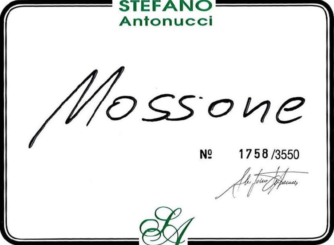 Azienda Santa Barbara Stefano Antonucci Mossone Rosso 2013 Front Label