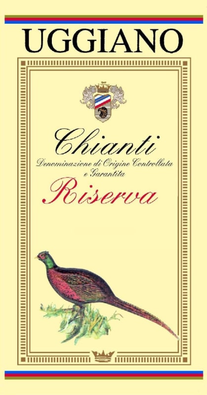 Azienda Uggiano Chianti Riserva 2007 Front Label