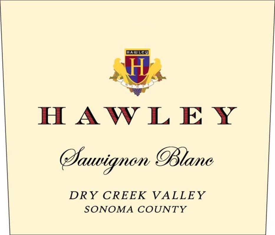 Hawley Sauvignon Blanc 2016 Front Label
