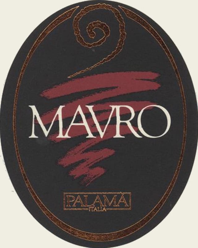 Azienda Vinicola Palama Salento Mavro Rosso 2008 Front Label