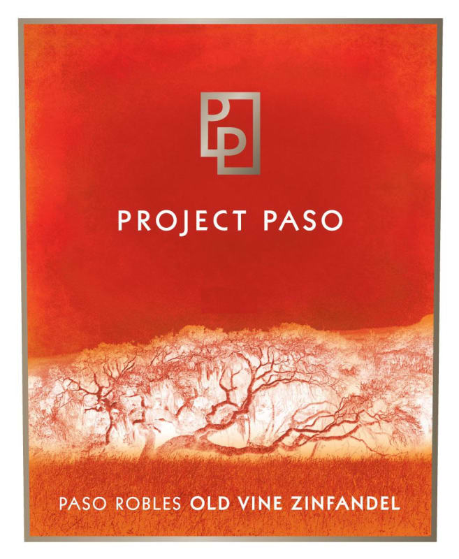 Project Paso Old Vine Zinfandel 2010 Front Label