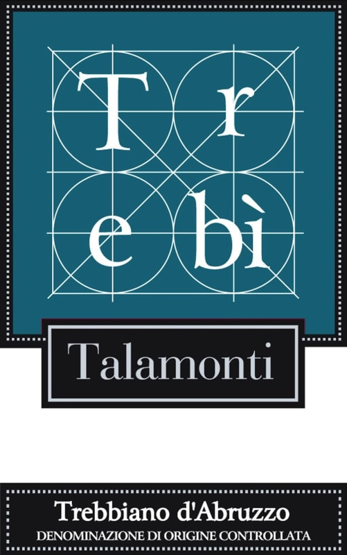 Azienda Vinicola Talamonti Trebbiano d'Abruzzo Trebi 2012 Front Label
