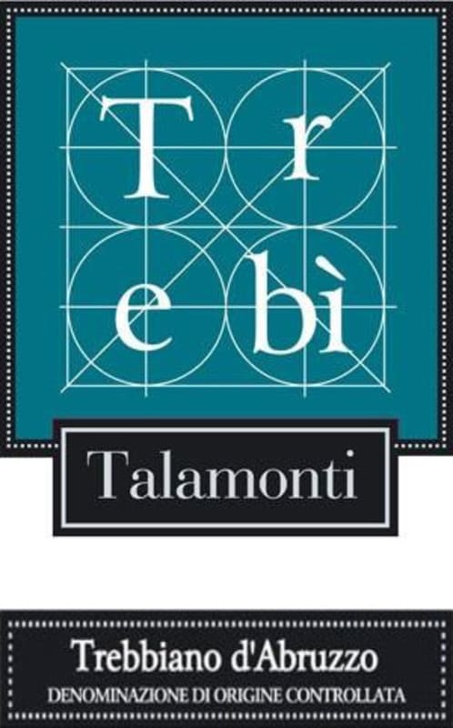 Azienda Vinicola Talamonti Trebbiano d'Abruzzo Trebi 2008 Front Label
