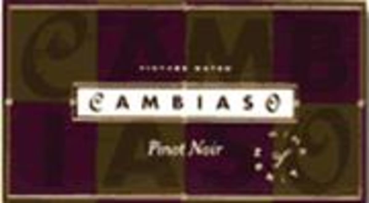 Cambiaso Pinot Noir 1997 Front Label