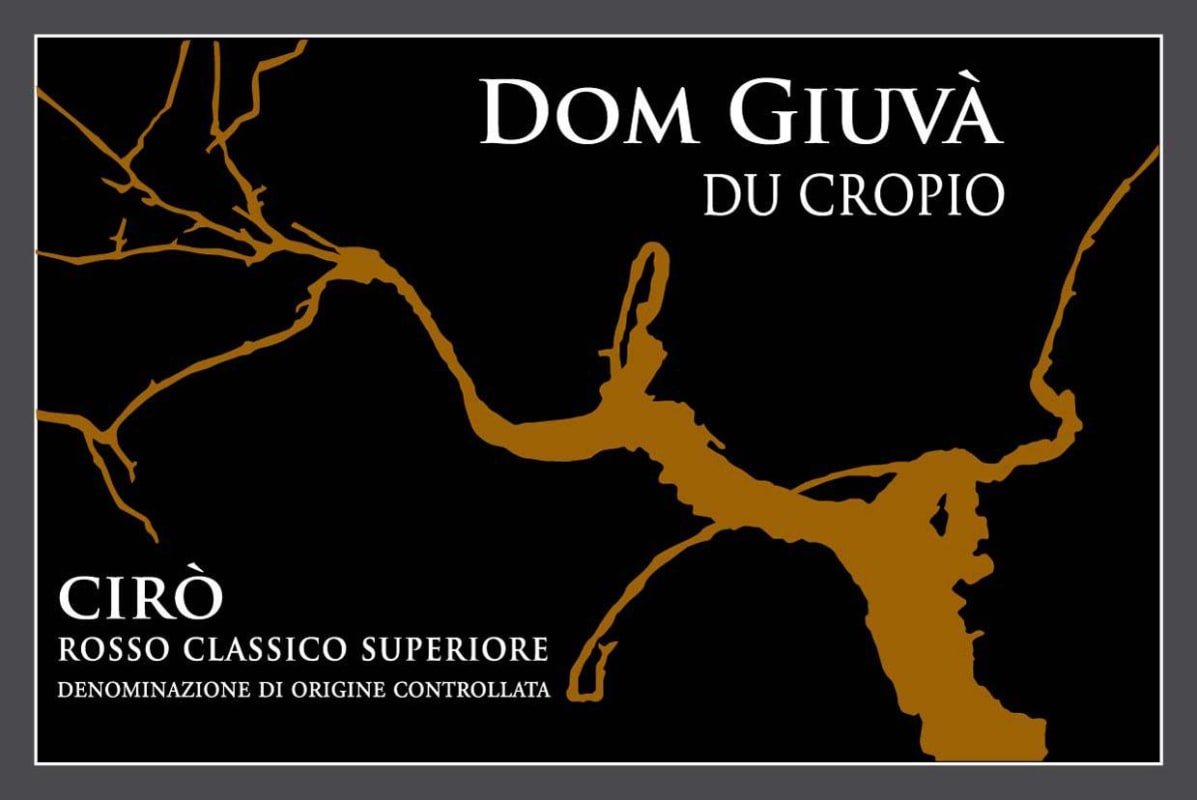 Du Cropio Ciro Classico Superiore 2010 Front Label