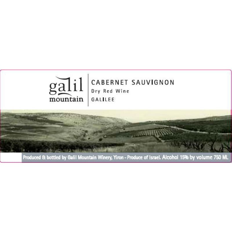 Galil Mountain Winery Cabernet Sauvignon (OK Kosher) 2015 Front Label